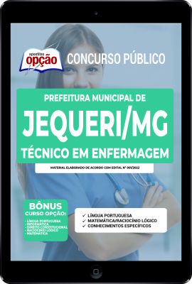 Apostila Prefeitura de Jequeri - MG em PDF - Técnico em Enfermagem