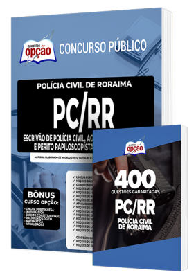 Combo Impresso PC-RR - Escrivão, Agente e Perito Papiloscopista