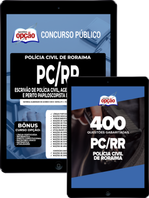 Combo PC-RR - Escrivão, Agente e Perito Papiloscopista