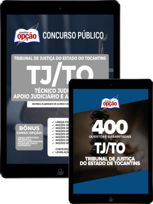 Combo TJ-TO - Técnico Judiciário - Apoio Judiciário e Administrativo