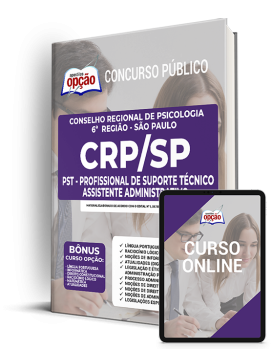 Apostila CRP-SP - PST - Profissional de Suporte Técnico - Assistente Administrativo