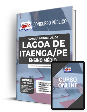 Apostila Câmara de Lagoa de Itaenga - PE - Ensino Médio: Agente Legislativo, Assistente de Gabinete, Auxiliar Administrativo e Recepcionista