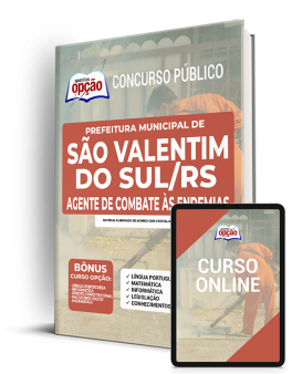Apostila Prefeitura de São Valentim do Sul - RS - Agente de Combate às Endemias