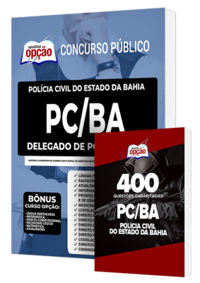 Combo Impresso PC-BA - Delegado de Polícia Civil