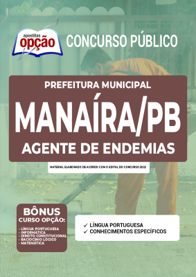 Apostila Prefeitura de Manaíra - PB - Agente de Endemias