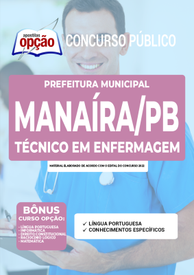 Apostila Prefeitura de Manaíra - PB - Técnico em Enfermagem