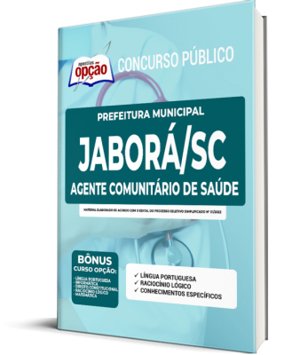 Apostila Prefeitura de Jaborá - SC - Agente Comunitário de Saúde