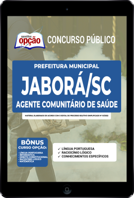 Apostila Prefeitura de Jaborá - SC em PDF - Agente de Combate a Epidemias