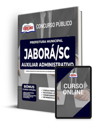 Apostila Prefeitura de Jaborá - SC - Auxiliar Administrativo