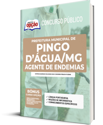 Apostila Prefeitura de Pingo D'Água - MG - Agente de Endemias