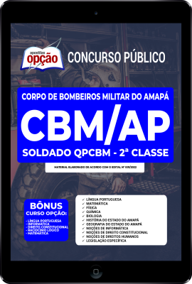 Apostila CBM-AP em PDF - Soldado QPCBM - 2ª Classe