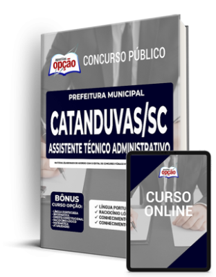 Apostila Prefeitura de Catanduvas - SC - Assistente Técnico Administrativo