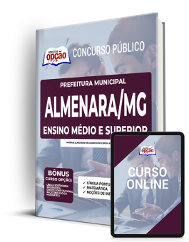 Apostila Prefeitura de Almenara - MG - Ensino Médio e Superior: Agente Administrativo, Assistente Técnico II, Fiscal de Obras/Posturas, Fiscal de Rendas e Secretário Escolar