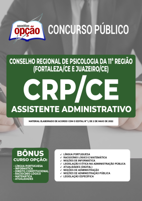 Apostila CRP-CE - Assistente Administrativo