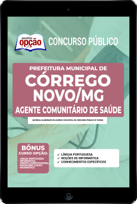 Apostila Prefeitura de Córrego Novo - MG em PDF - Agente Comunitário de Saúde