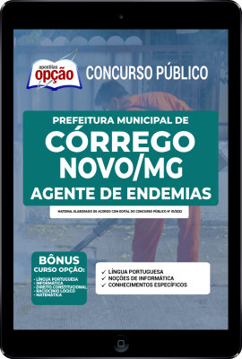 Apostila Prefeitura de Córrego Novo - MG em PDF - Agente de Endemias