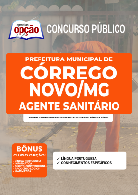 Apostila Prefeitura de Córrego Novo - MG - Agente Sanitário