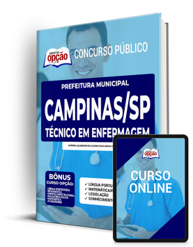 Apostila Prefeitura de Campinas - SP - Técnico em Enfermagem