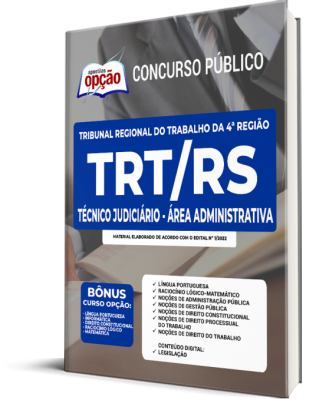 Apostila TRT-RS - Técnico Judiciário - Área Administrativa