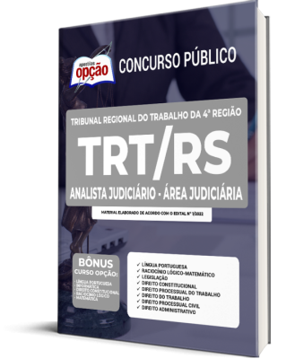 Apostila TRT-RS - Analista Judiciário - Área Judiciária