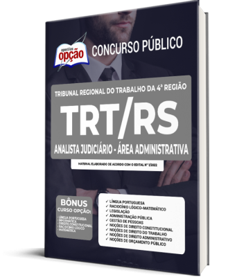 Apostila TRT-RS - Analista Judiciário - Área Administrativa