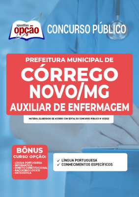 Apostila Prefeitura de Córrego Novo - MG - Auxiliar de Enfermagem