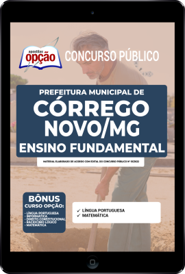 Apostila Prefeitura de Córrego Novo - MG em PDF - Ensino Fundamental