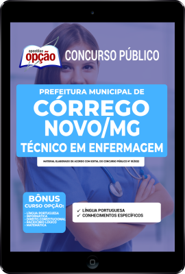 Apostila Prefeitura de Córrego Novo - MG em PDF - Técnico de Enfermagem