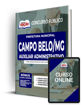 Apostila Câmara de Campo Belo - MG - Auxiliar Administrativo