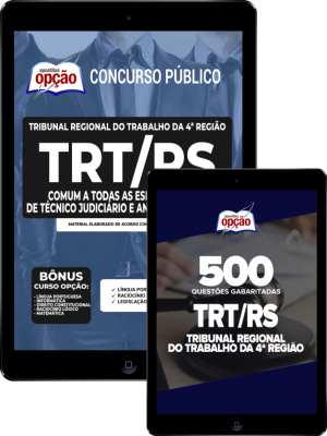 Combo TRT-RS - Comum a Todas as Especialidades de Técnico Judiciário e Analista Judiciário