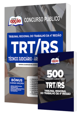 Combo Impresso TRT-RS - Técnico Judiciário - Área Administrativa