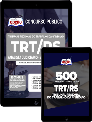 Combo TRT-RS - Analista Judiciário - Área Judiciária