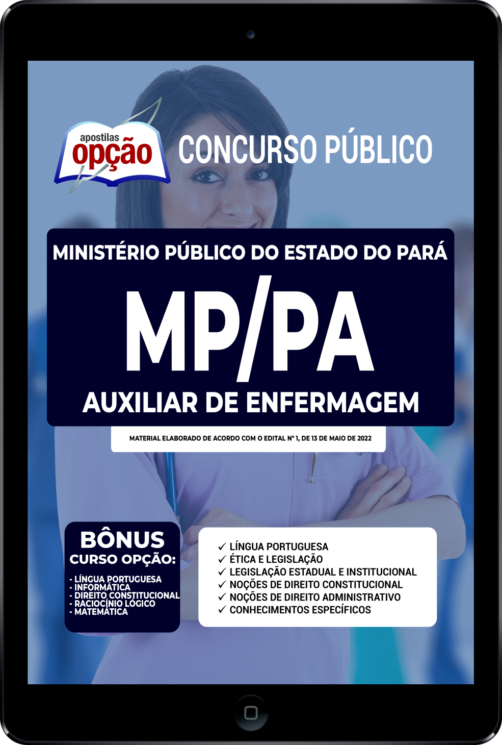 Apostila MP-PA PDF - Auxiliar de Enfermagem 2022