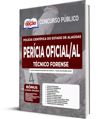 Apostila Perícia Oficial de Alagoas - Técnico Forense