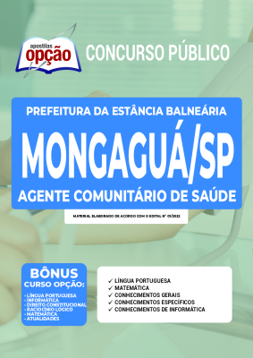 Apostila Prefeitura de Mongaguá - SP - Agente Comunitário de Saúde