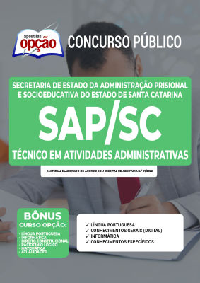 Apostila SAP-SC - Técnico em Atividades Administrativas