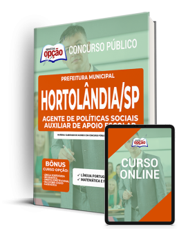 Apostila Prefeitura de Hortolândia - SP - Agente de Políticas Sociais - Auxiliar de Apoio Escolar