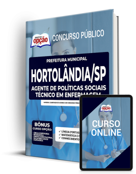 Apostila Prefeitura de Hortolândia - SP - Agente de Políticas Sociais - Técnico em Enfermagem