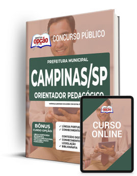 Apostila Prefeitura de Campinas - SP 2022 - Orientador Pedagógico