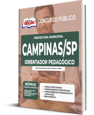 Apostila Prefeitura de Campinas - SP - Orientador Pedagógico