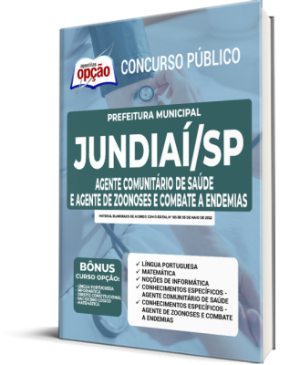 Apostila Prefeitura de Jundiaí - SP - Agente Comunitário de Saúde e Agente de Zoonoses e Combate a Endemias