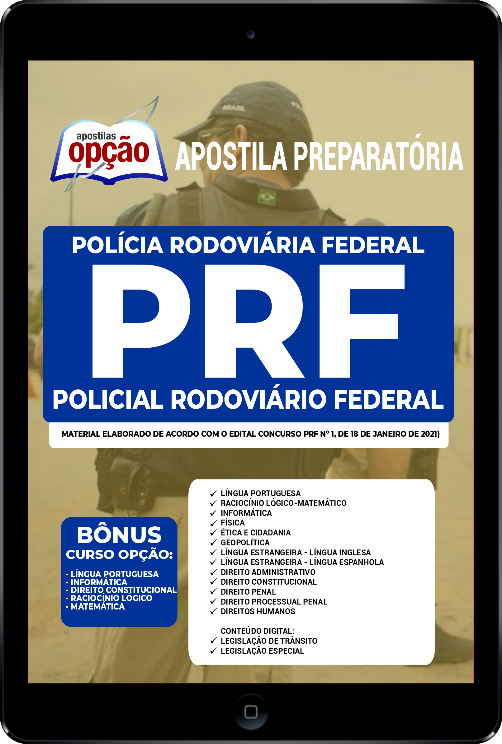 Apostila PRF em PDF Policial Rodoviário Federal 2022