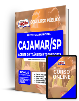 Apostila Prefeitura de Cajamar SP 2022 Agente de Trânsito e Transporte