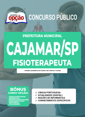 Apostila Prefeitura de Cajamar - SP - Fisioterapeuta