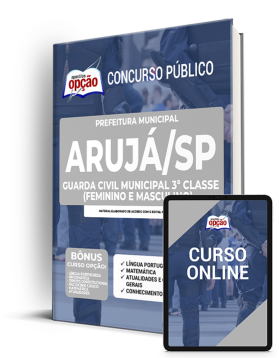 Apostila Prefeitura de Arujá - SP 2022 - Guarda Civil Municipal