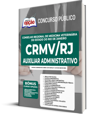 Apostila CRMV-RJ - Auxiliar Administrativo