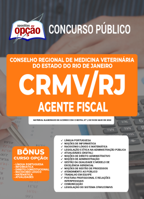 Apostila CRMV-RJ - Agente Fiscal