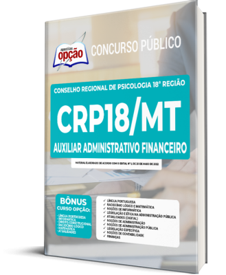 Apostila CRP-MT - Auxiliar Administrativo Financeiro