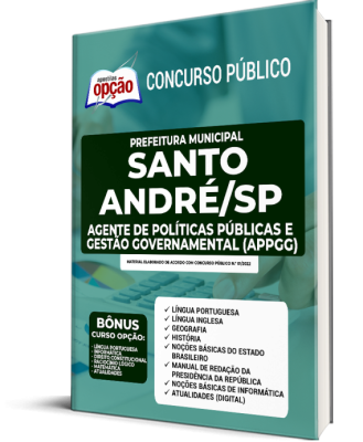 Apostila Prefeitura de Santo André - SP - Agente de Políticas Públicas e Gestão Governamental (APPGG)