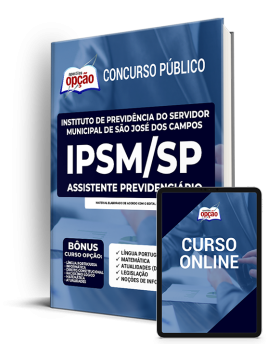 Apostila IPSM de São José dos Campos - SP - Assistente Previdenciário